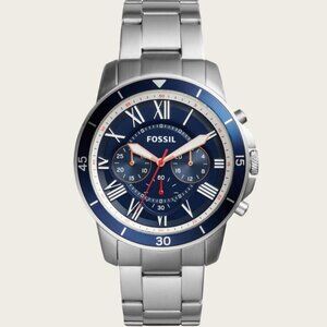 Fossil FS5238 Men's Watch Grant With Blue Dial